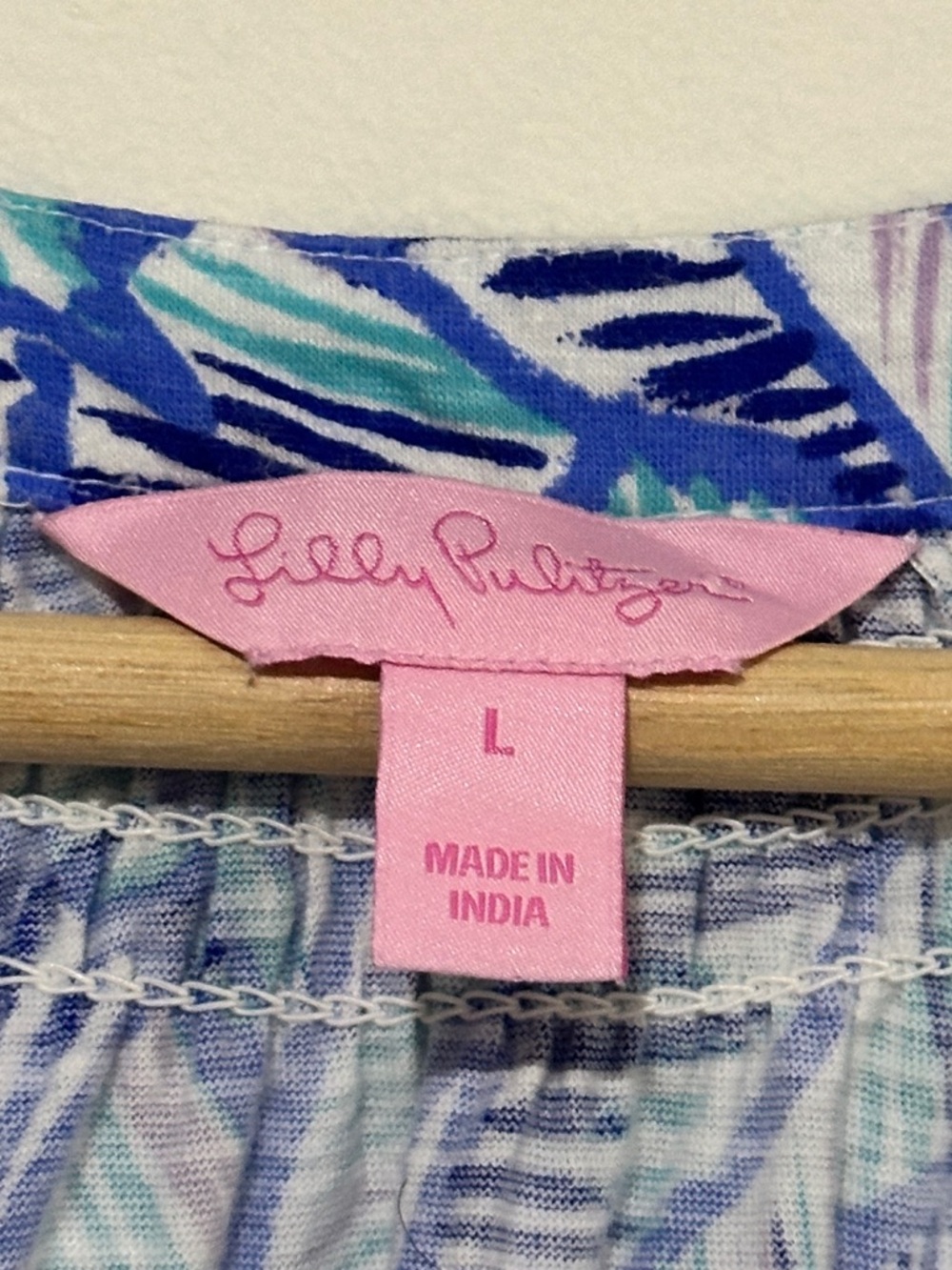 Lilly Pulitzer Essie Top in the Bennet Blue - Picture 5 of 8